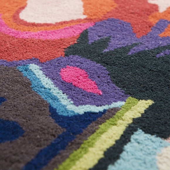 Brilliantt poppies area rug - Picture 2 of 8